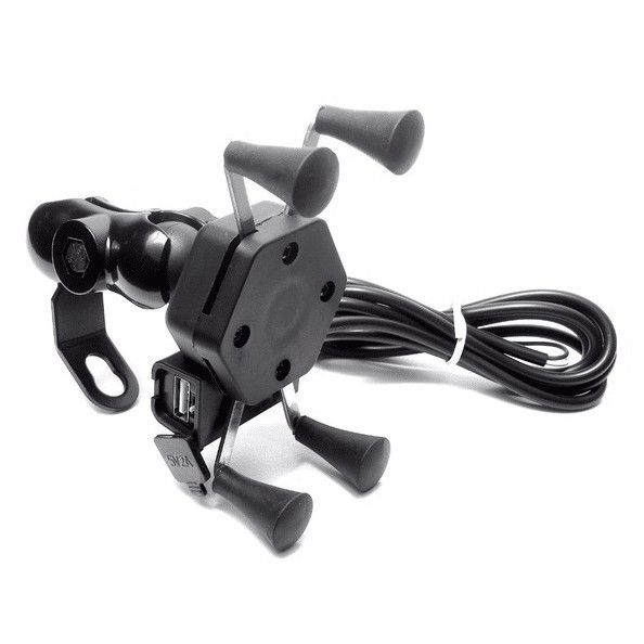 Motowolf Vespa Cell Phone Mount Royal Alloy Motowolf Cellphone