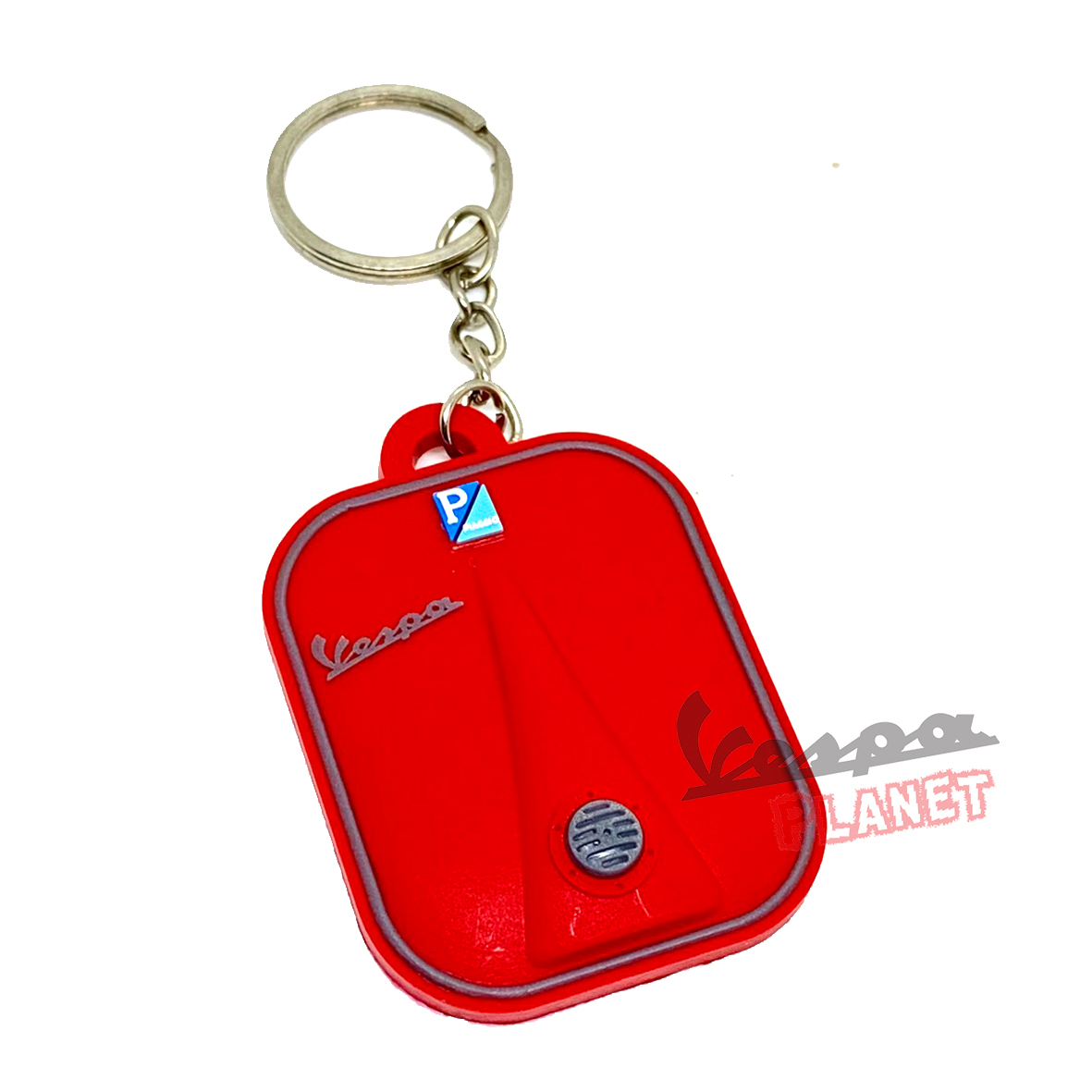 Vespa Legshield Rubber Keychain Vespa