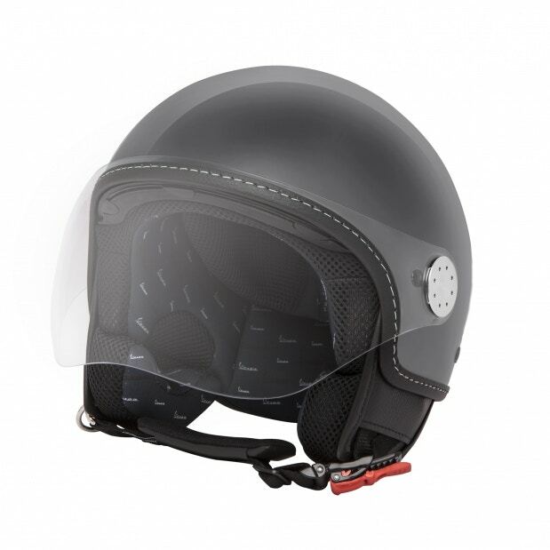 Vespa Visor 3.0 Helmet Matt Titanium Grey – Vespa Planet