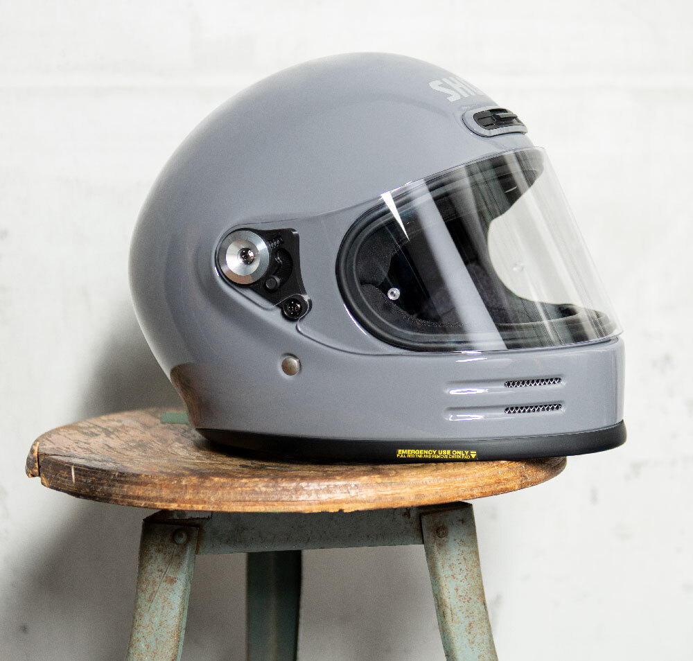 SHOEI Glamster Sサイズ Shoei Glamster Basalt Grey – Vespa Planet