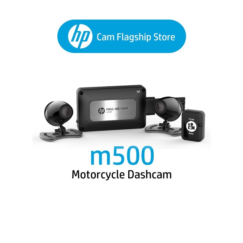 HP m550 Moto Cam, the dashcam made for motorcyclist! 