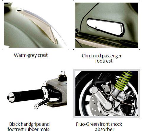 Fullibars cover chiave Compatibile con Vespa GTS Super Primavera Sprint Sei Giorni GTV chiave,GTS300 GTS250 GTS150 GTS125 GTV300 250 LX 50 125 150 cover chiave di keyless porta telecomando