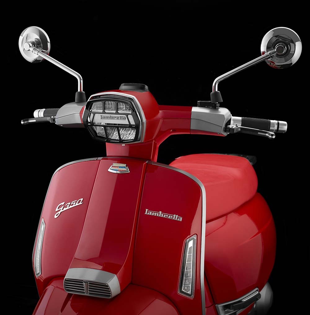 Bikers CNC Headlight Cover Lambretta G350 – Vespa Planet