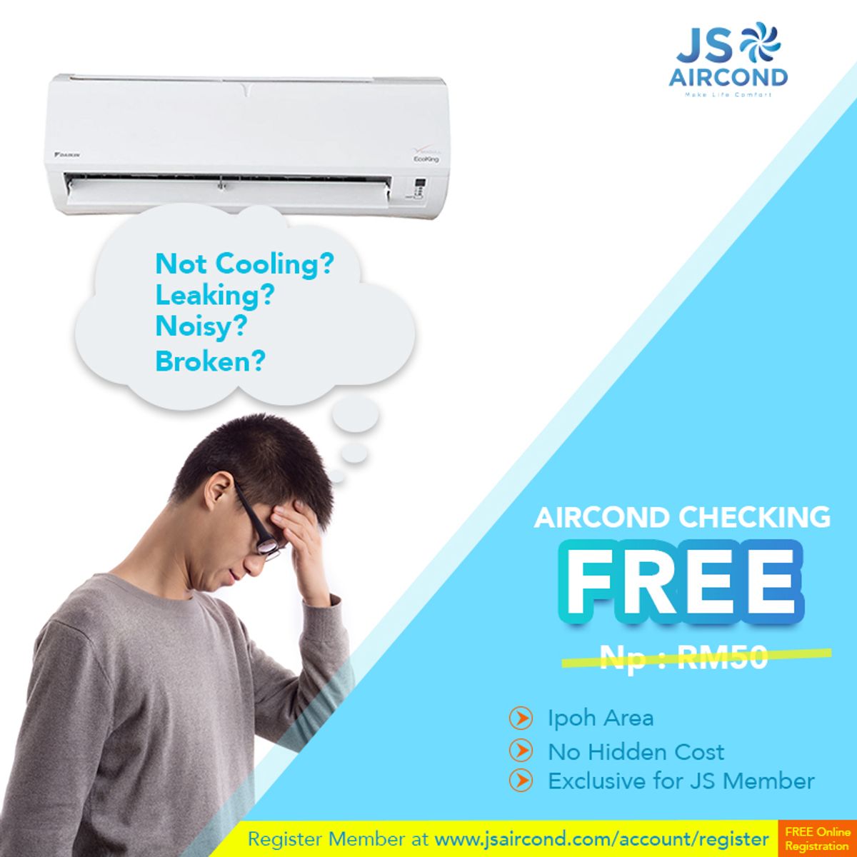 FREE AIRCOND CHECKING