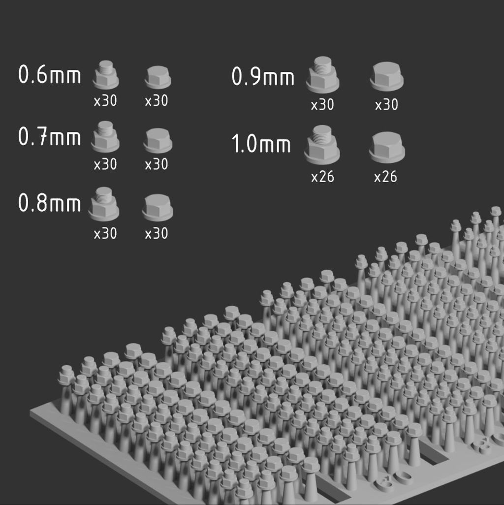 螺絲與螺帽4 A 06_10mm