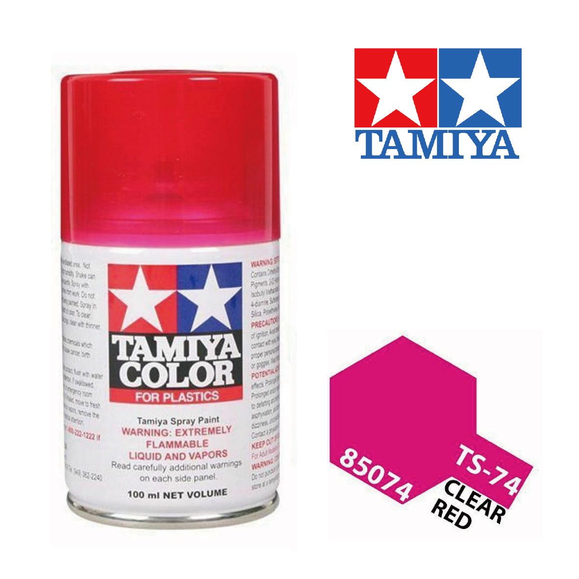 HankTown ] TAMIYA 田宮噴漆TS74 透明紅｜85074 (TS-74) – HankTown