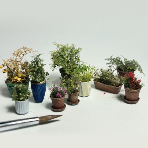 HankTown ] 1/35 花盆盆栽｜WEIRDO 35023 微縮場景模型– HankTown