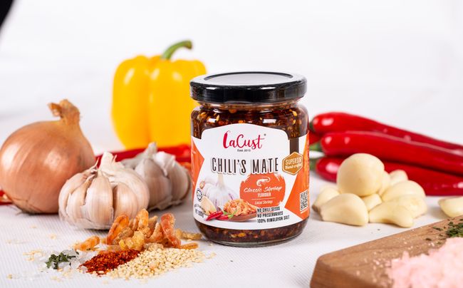 Lacust Malaysia | Premium Hot Chili Sauce | Halal Crispy Sambal |  - CHILI'S MATE SERIES