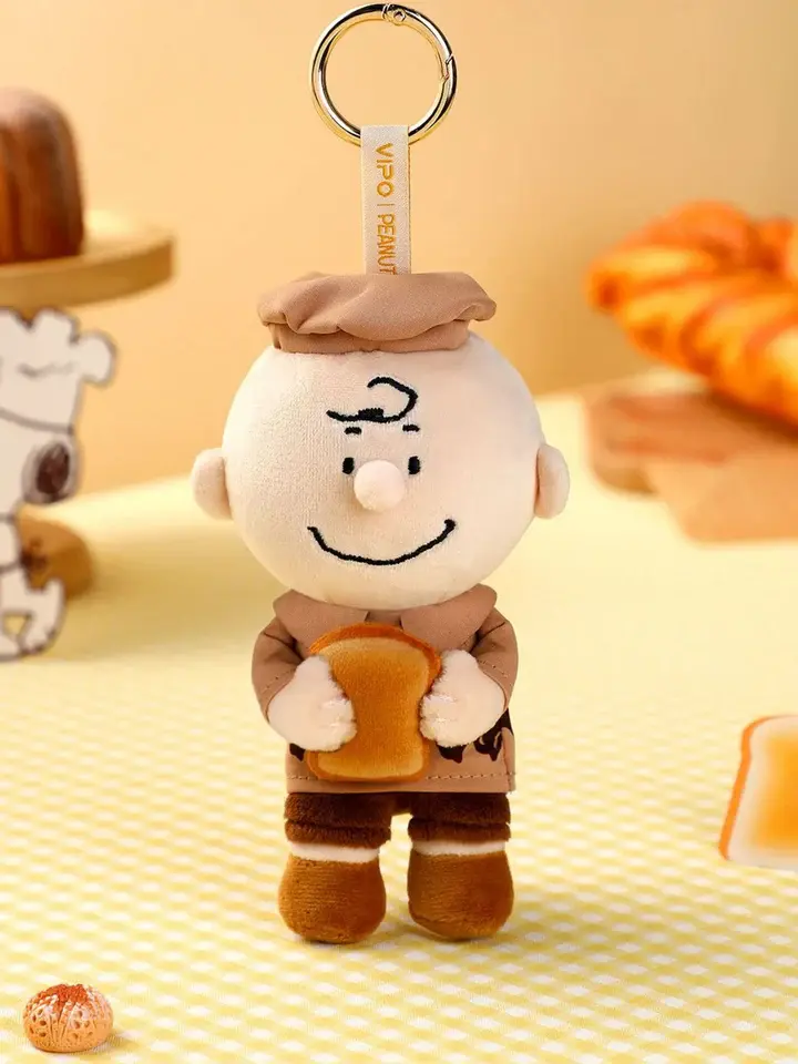07_VIPO x Peanuts Bakery Plush Keychain Blind Box