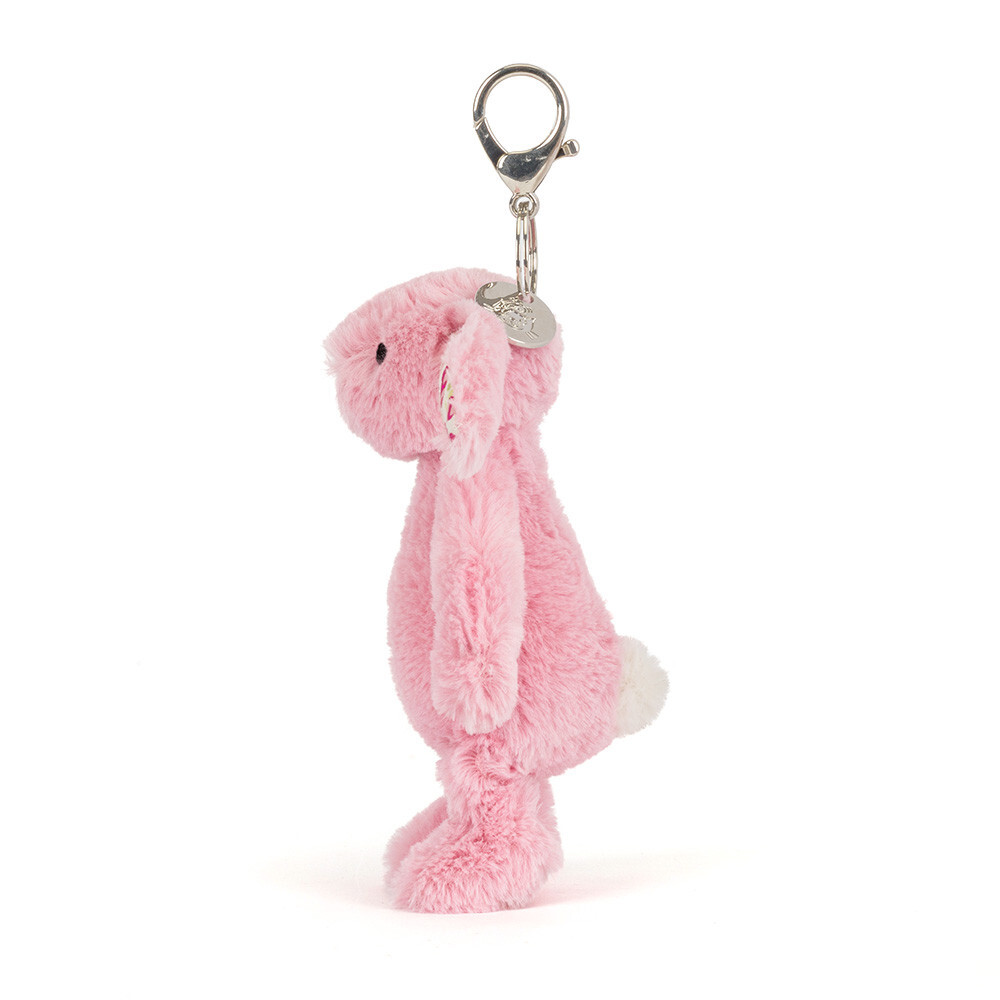 02-Blushkin Blossom Bunny Bag Charm