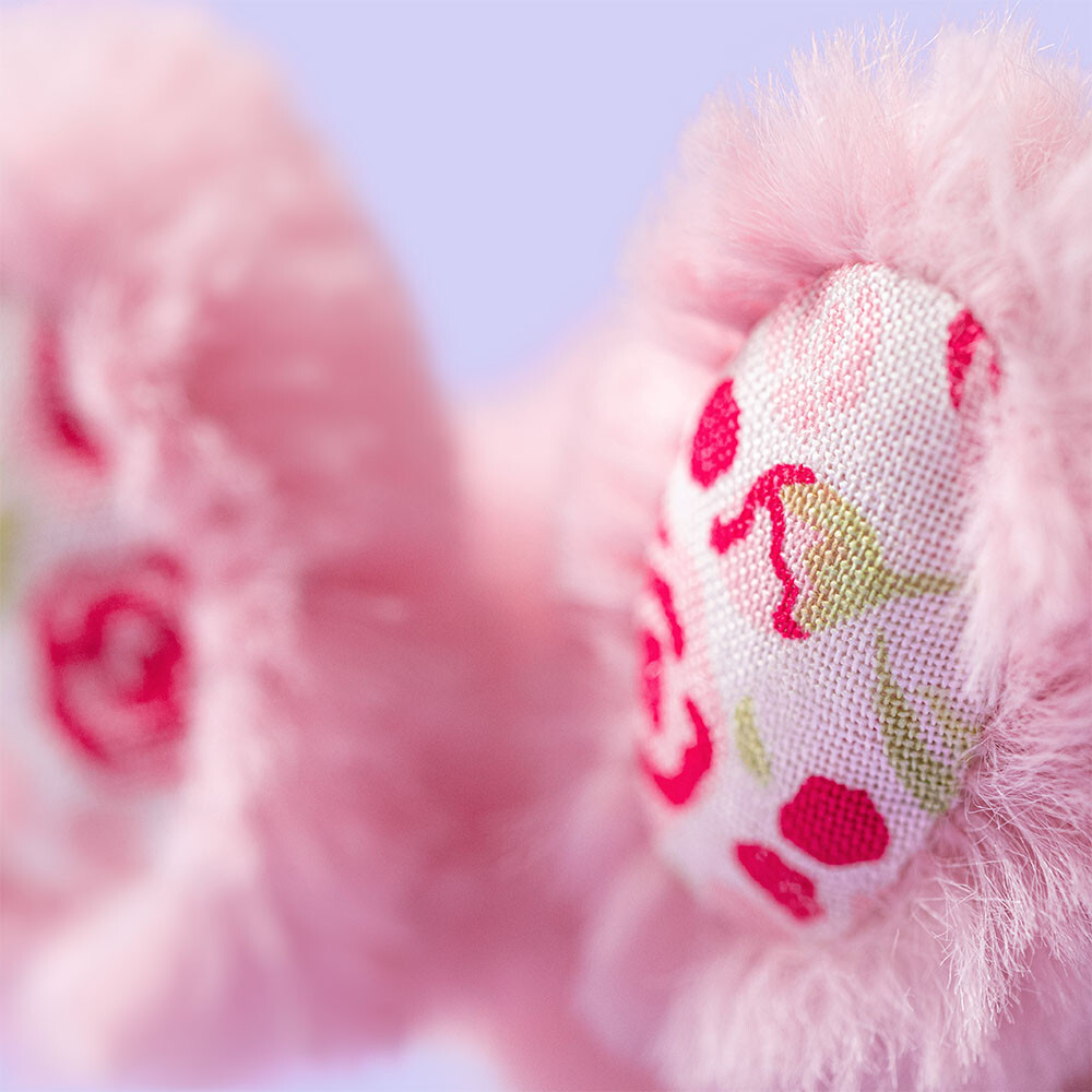 05_Blushkin Blossom Bunny Bag Charm