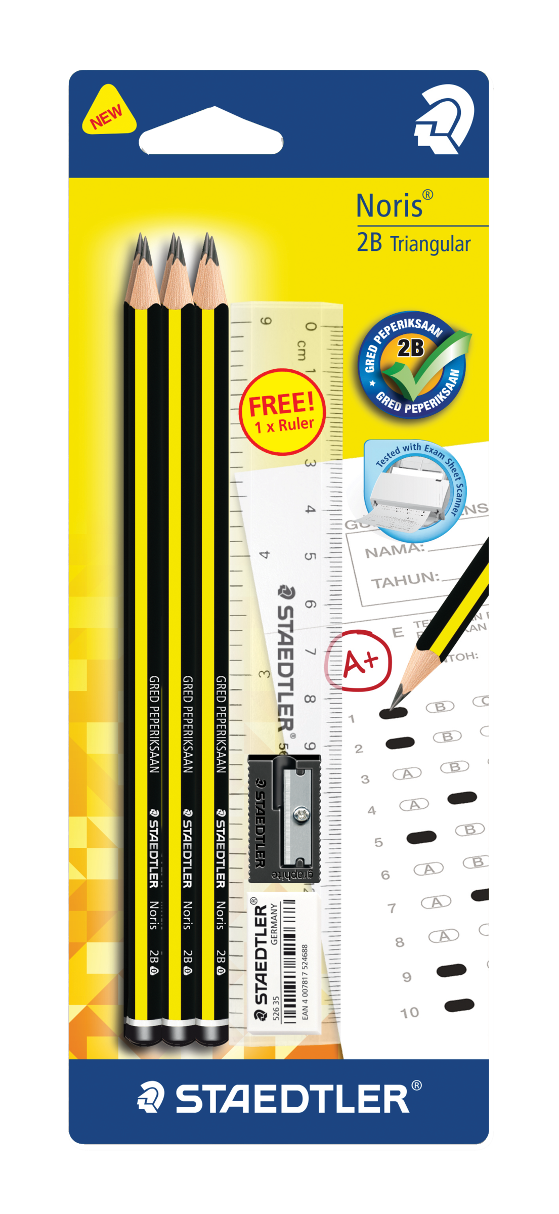 Blister-Noris-2B-Triangular-Yellow