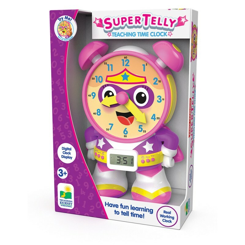 super-telly-teaching-time-clock-pink-version
