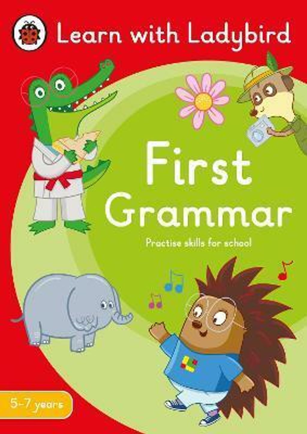 First Grammar: A Learn with Ladybird Activity Book 5-7 years : Ideal for home  learning (KS1) – 