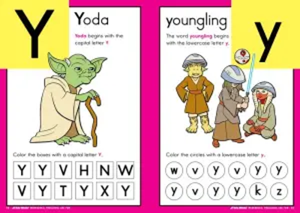 star wars workbooks preschool abc fun 3