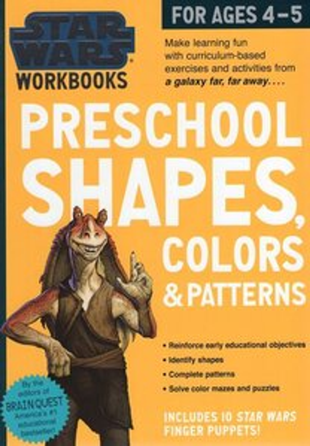 star wars workbooks preschool shapes, colours & patterns 1