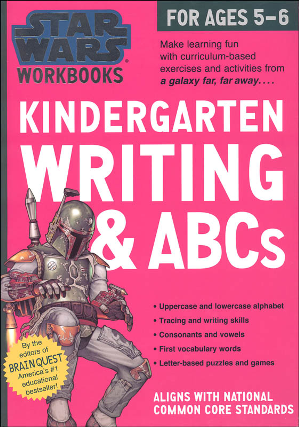 star wars workbooks kindergarten writing & abcs 1