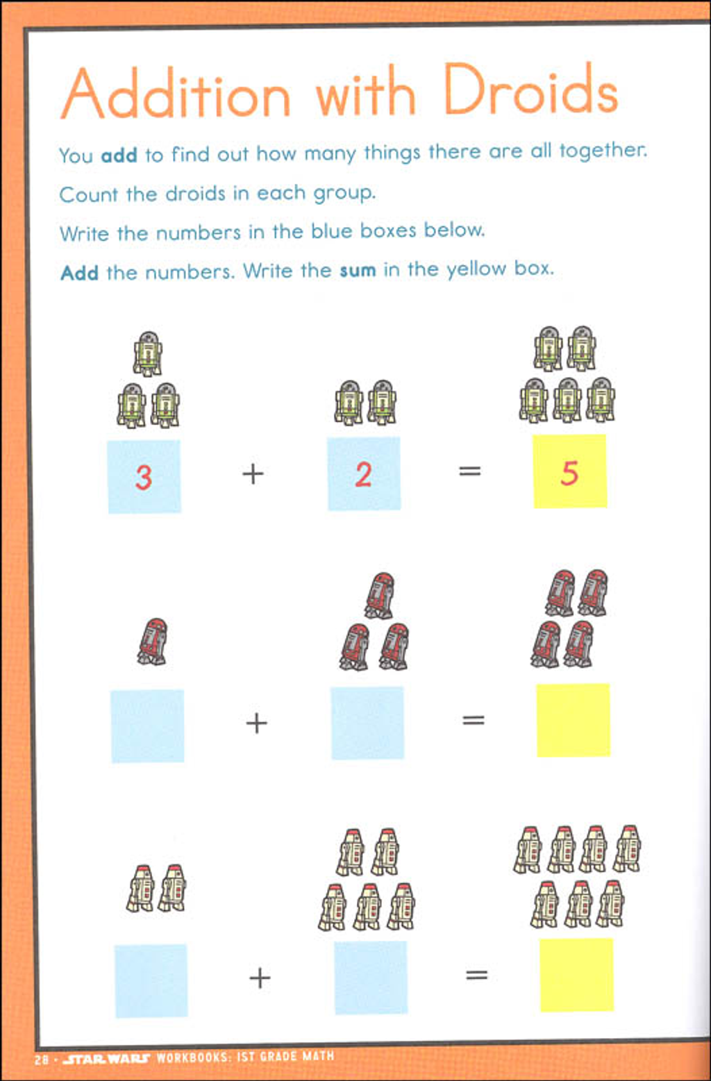 star wars workbooks 1st grade math 3