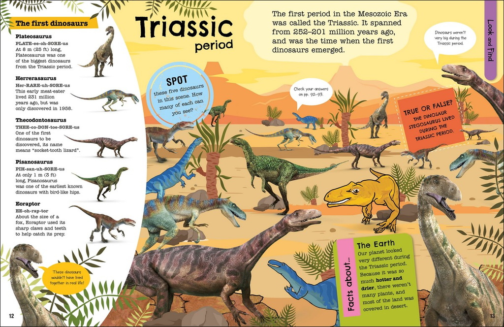 the FACT-packed activity book dinosaurs 3