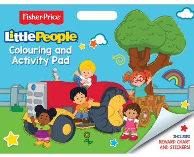 fisher price little people colouring and activity pad 1