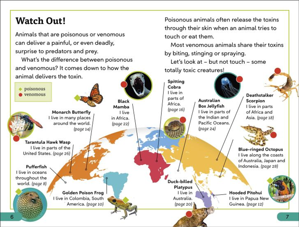 DK SUPER READERS POISONOUS AND VENOMOUS ANIMALS – TWIGS.MY