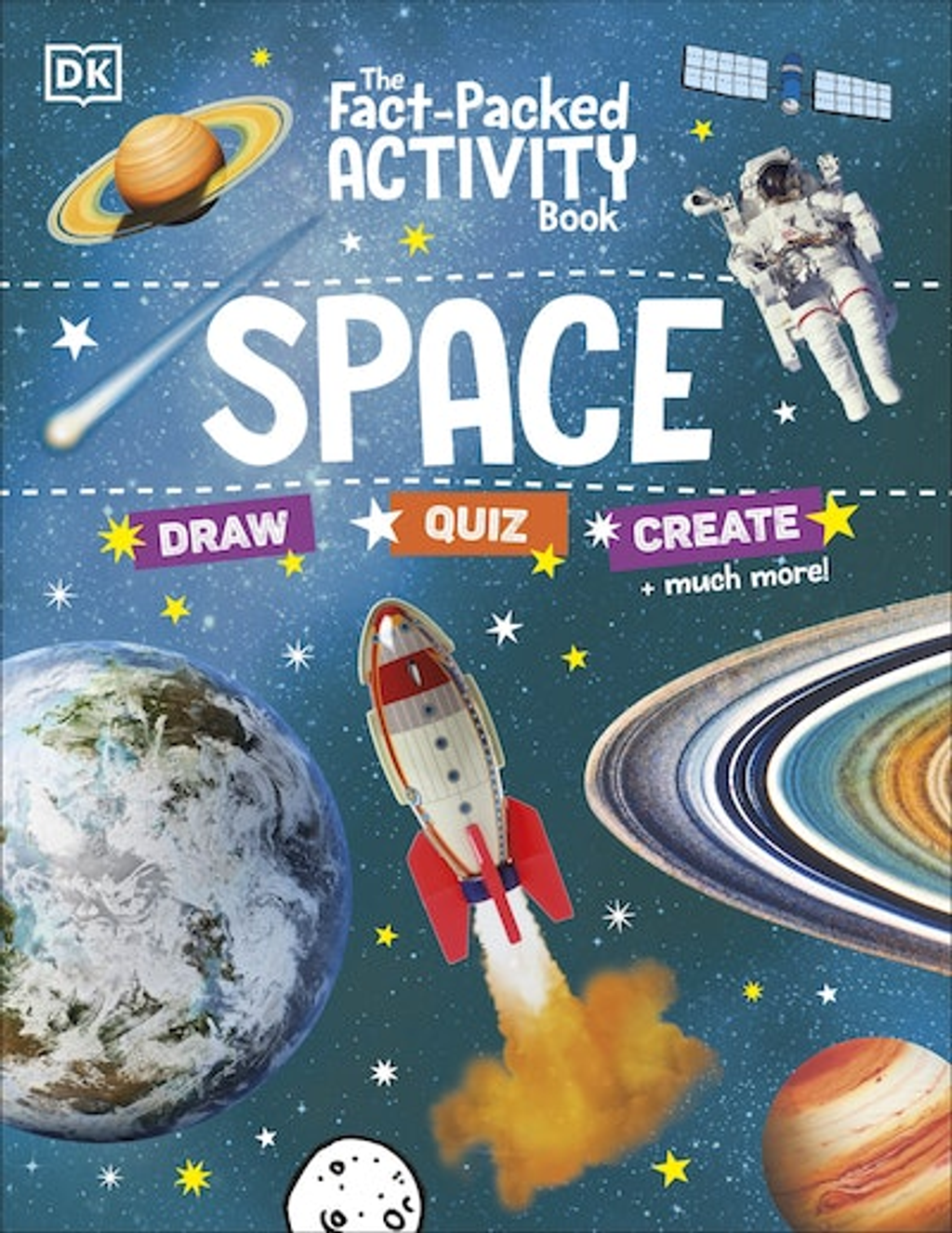 The fact packed activity book the space 1