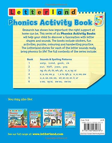 PHONICS ACTIVITY BOOK 5 1A