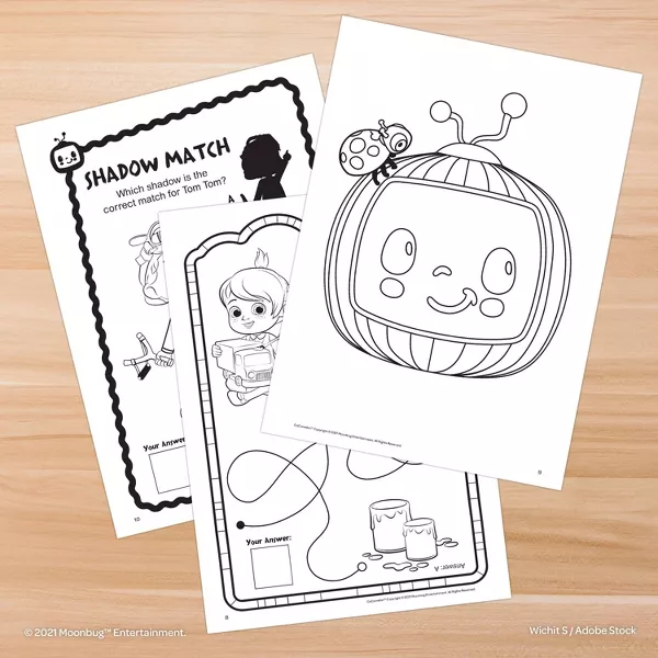 COLOURING & ACTIVITY BOOK WITH STICKERS 1A