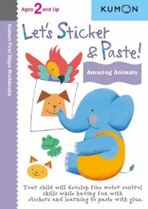 KUMON- LET'S STICK AND PASTE 1
