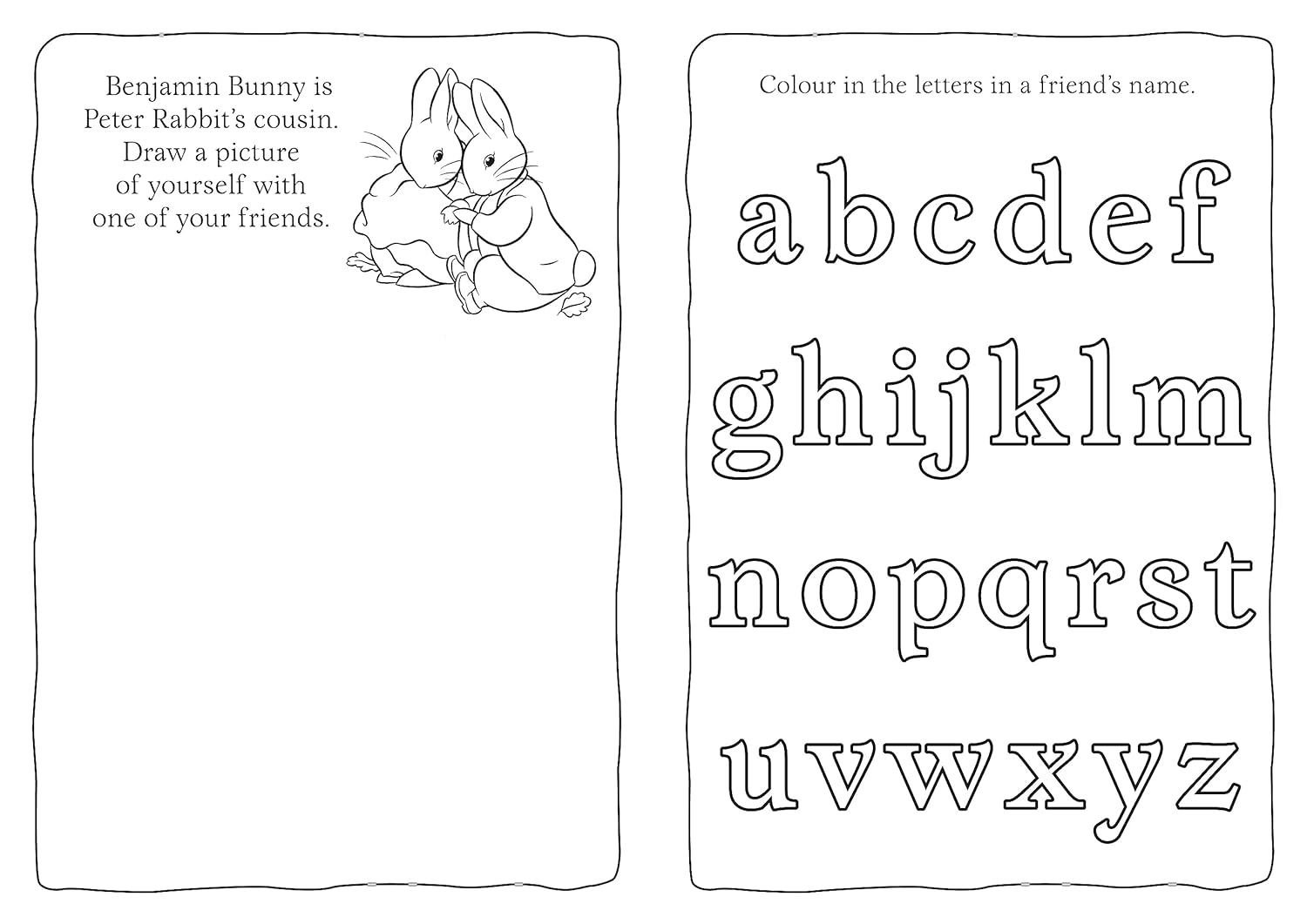 PETER RABBIT BUMPER COLOURING BOOK 1A