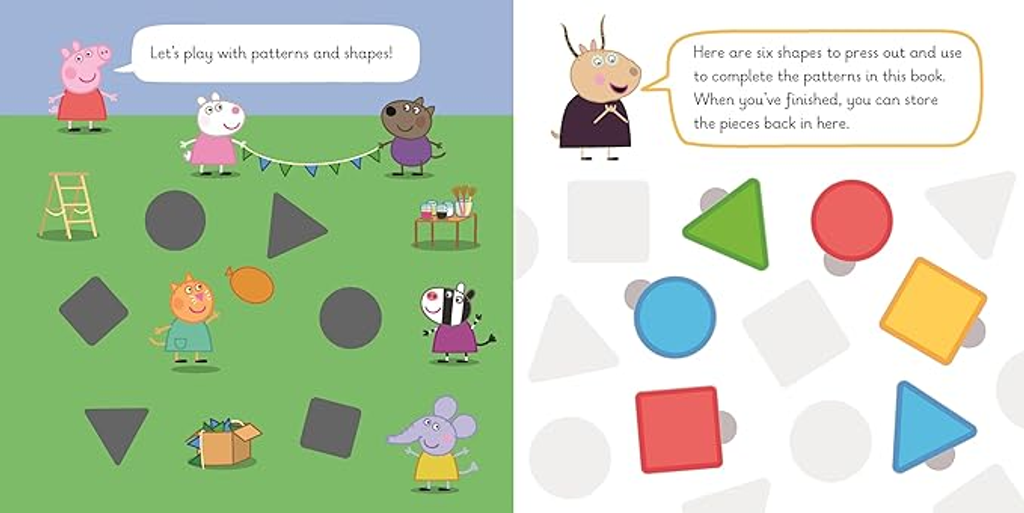 PEPPA'S PATTERN AND SHAPES 1A