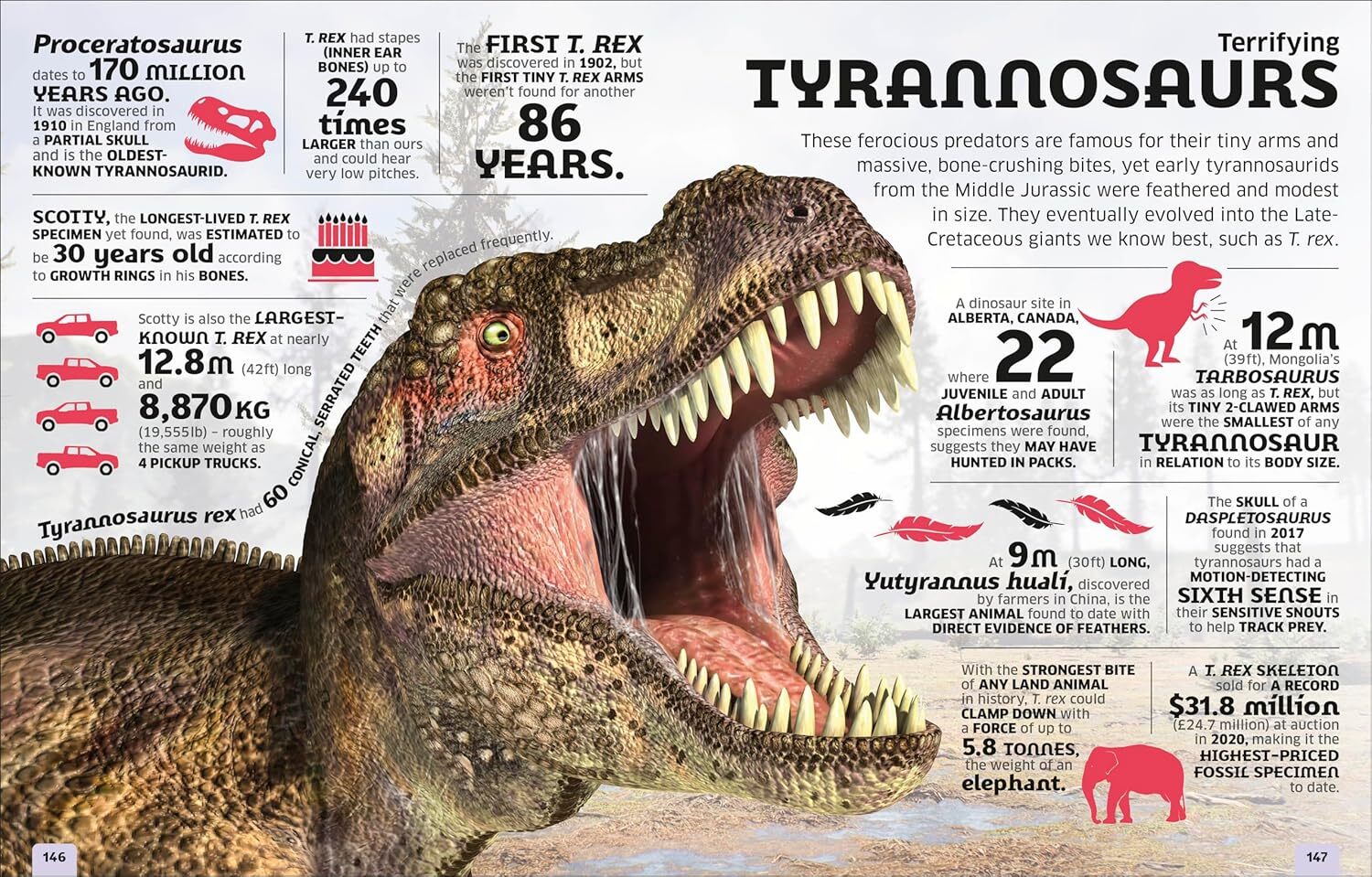 08_Our World in Numbers Dinosaurs and Other Prehistoric Life An Encyclopedia of Fantastic Facts