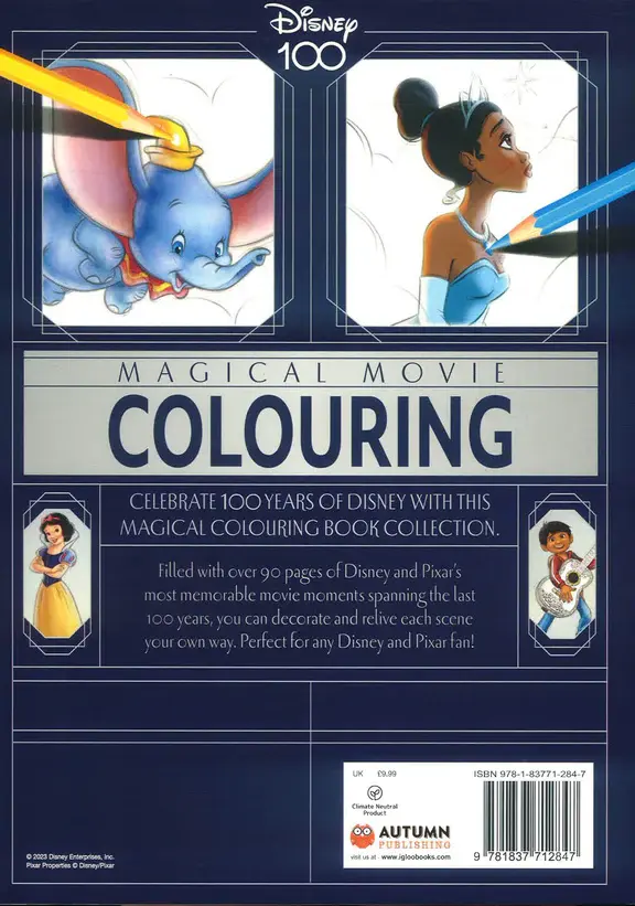 02_Disney 100 Magical Movie Colouring