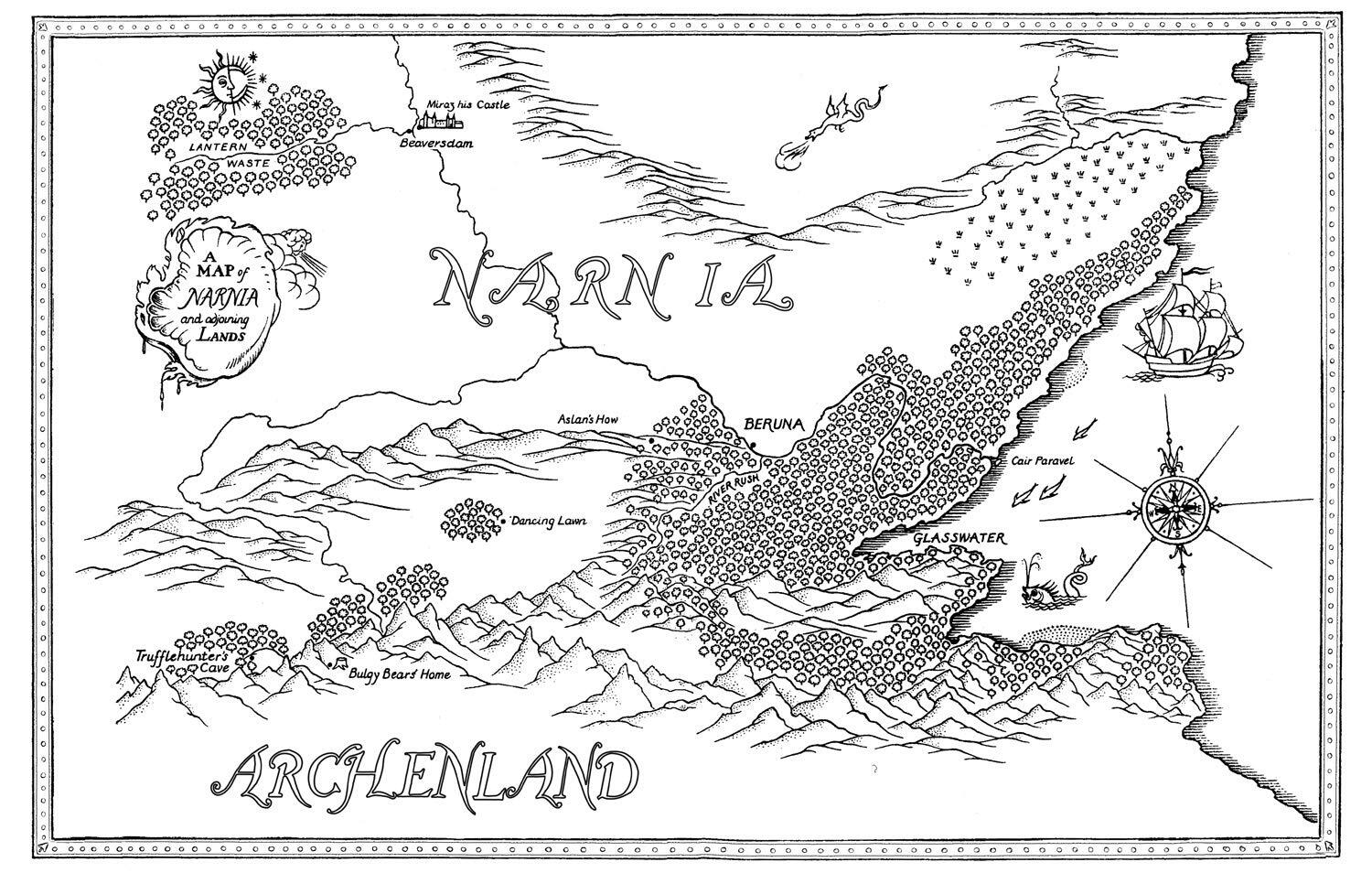 06_The Chronicles of Narnia Colouring Book