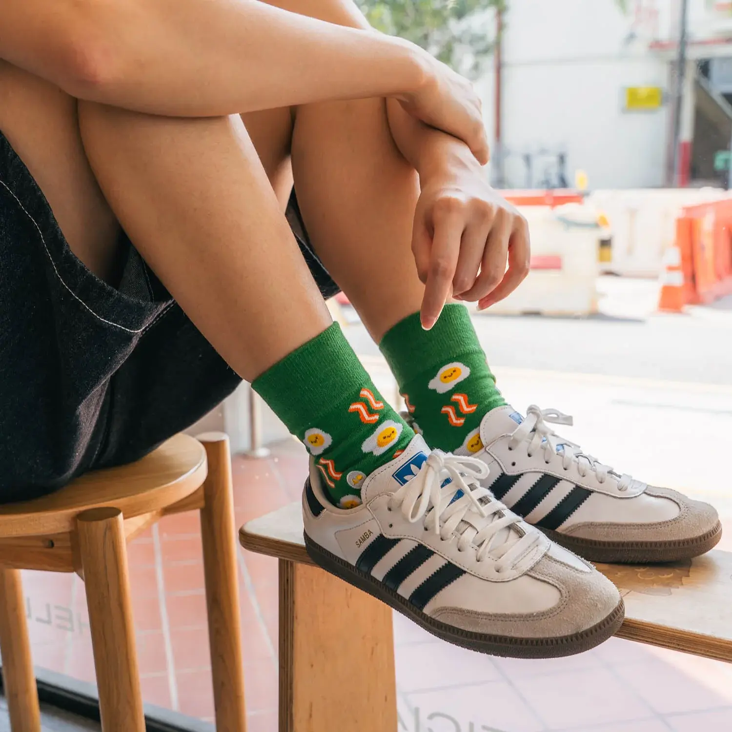03_SUNNY SIDE UP CREW SOCK (SIZEM)