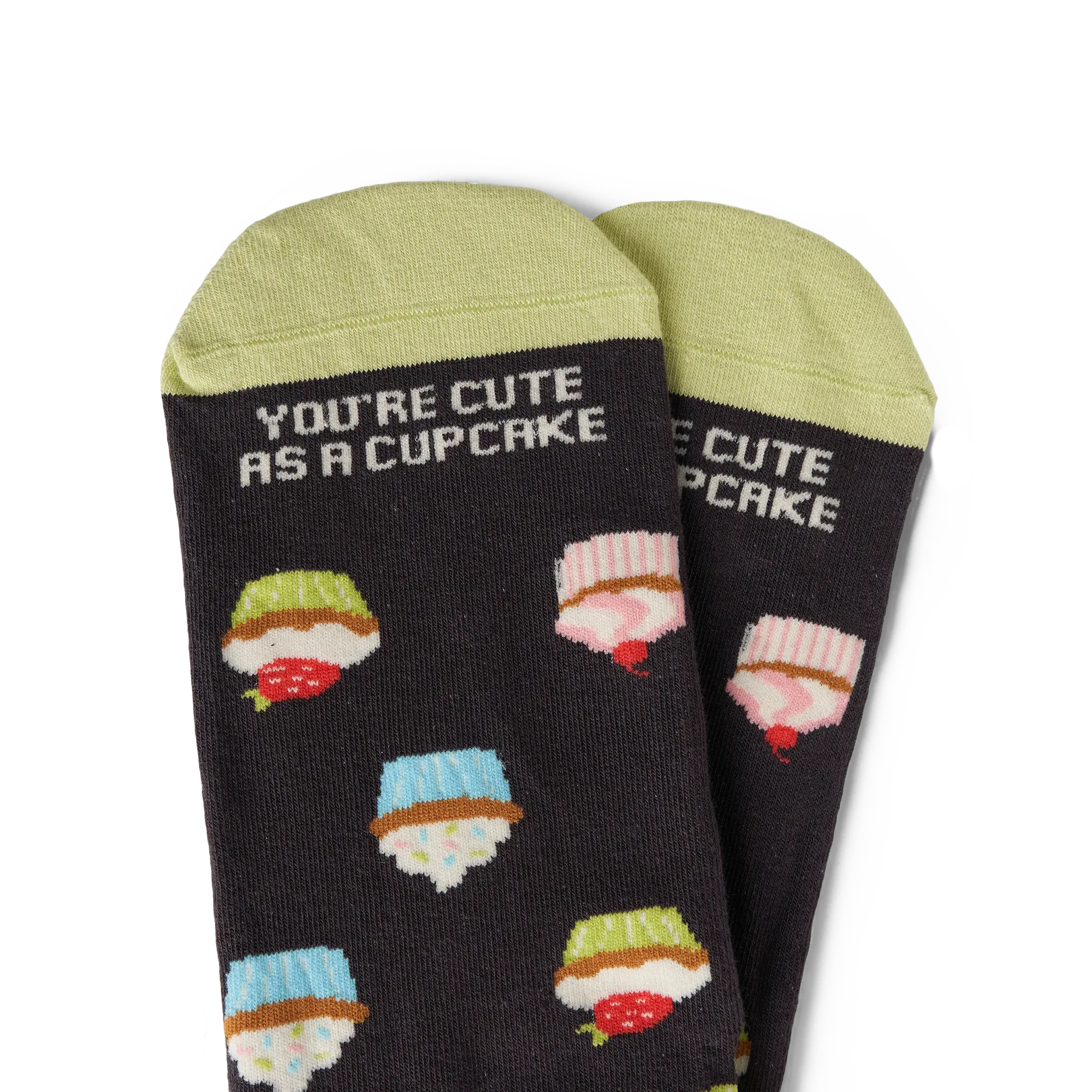 02-CUPCAKE CUTIE CREW SOCK (SIZEM)