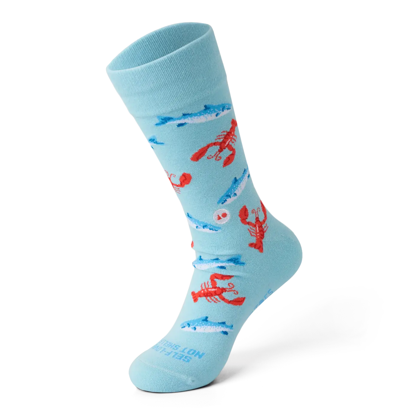 01_SELF-LOVE SEAFOOD CREW SOCK (SIZEM)