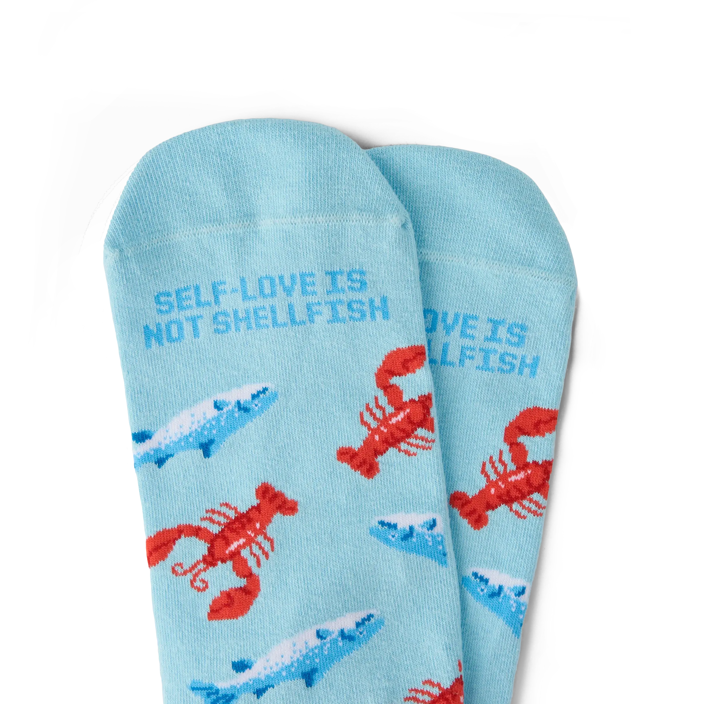 02_SELF-LOVE SEAFOOD CREW SOCK (SIZEM)