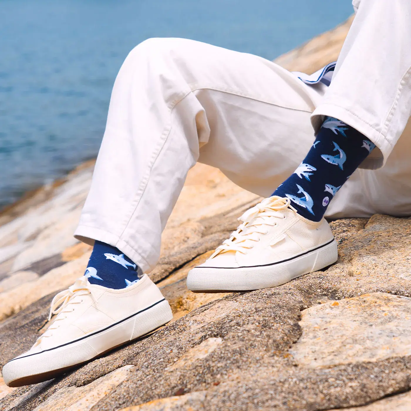 03_GREAT WHITE CREW SOCK (SIZEM)