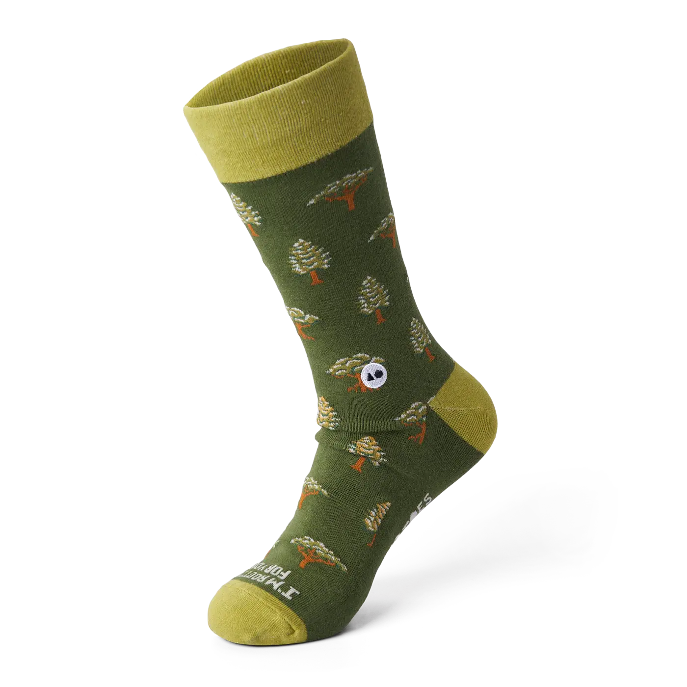 01_ROOTING FOR TREES CREW SOCK (SIZEM)