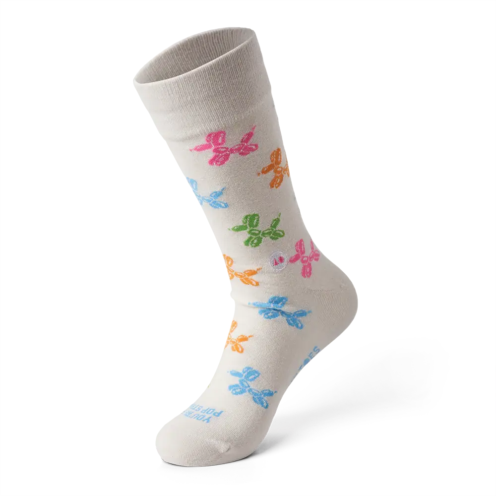 01_BALLOON PUP CREW SOCK (SIZEM)