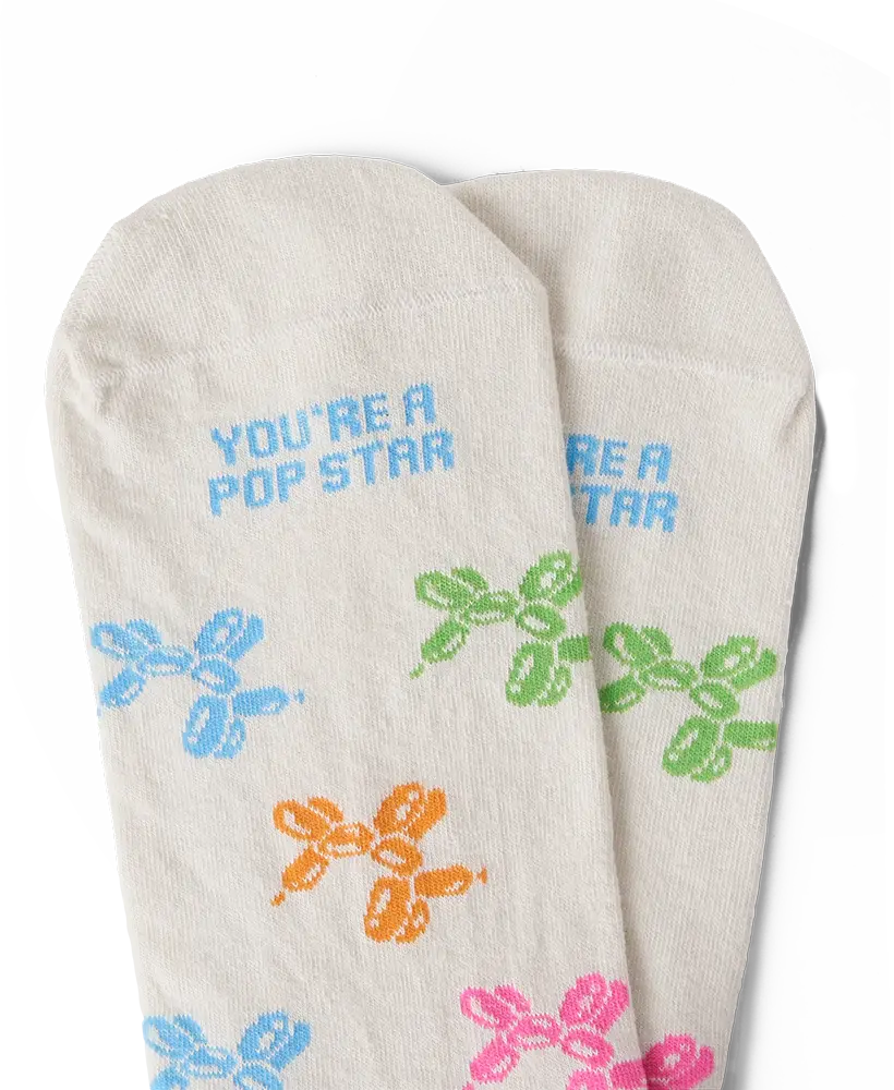 02_BALLOON PUP CREW SOCK (SIZEM)