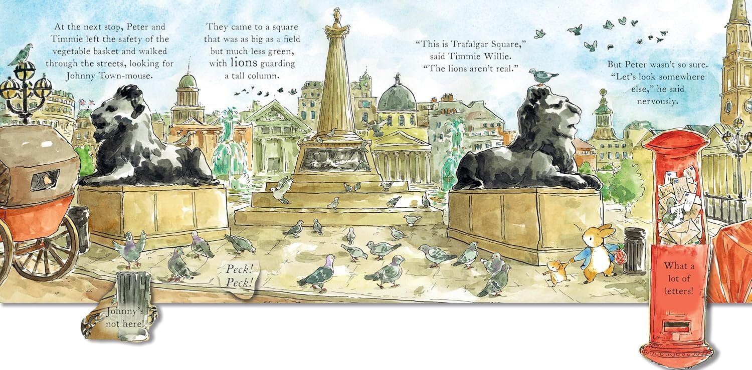 02_Peter Rabbit Peter Rabbit Goes to London A lift-the-flap storybook