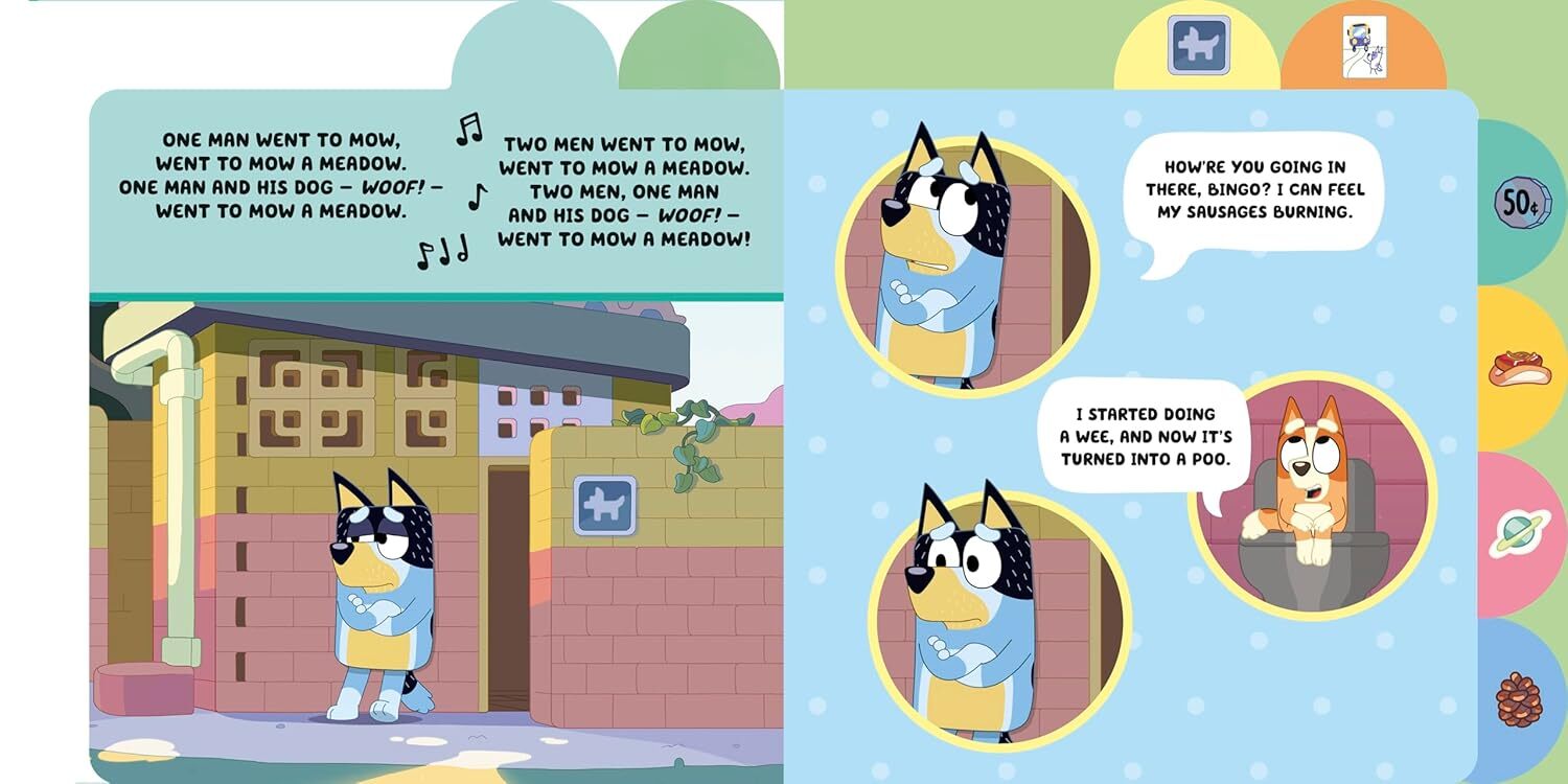 04_Bluey Bluey and Bingos Book of Singy Things Tabbed Board Book