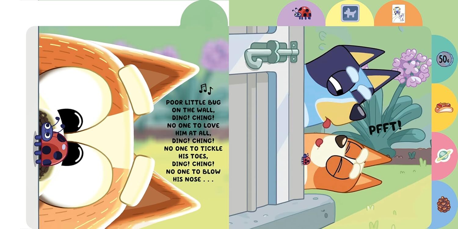 03_Bluey Bluey and Bingos Book of Singy Things Tabbed Board Book
