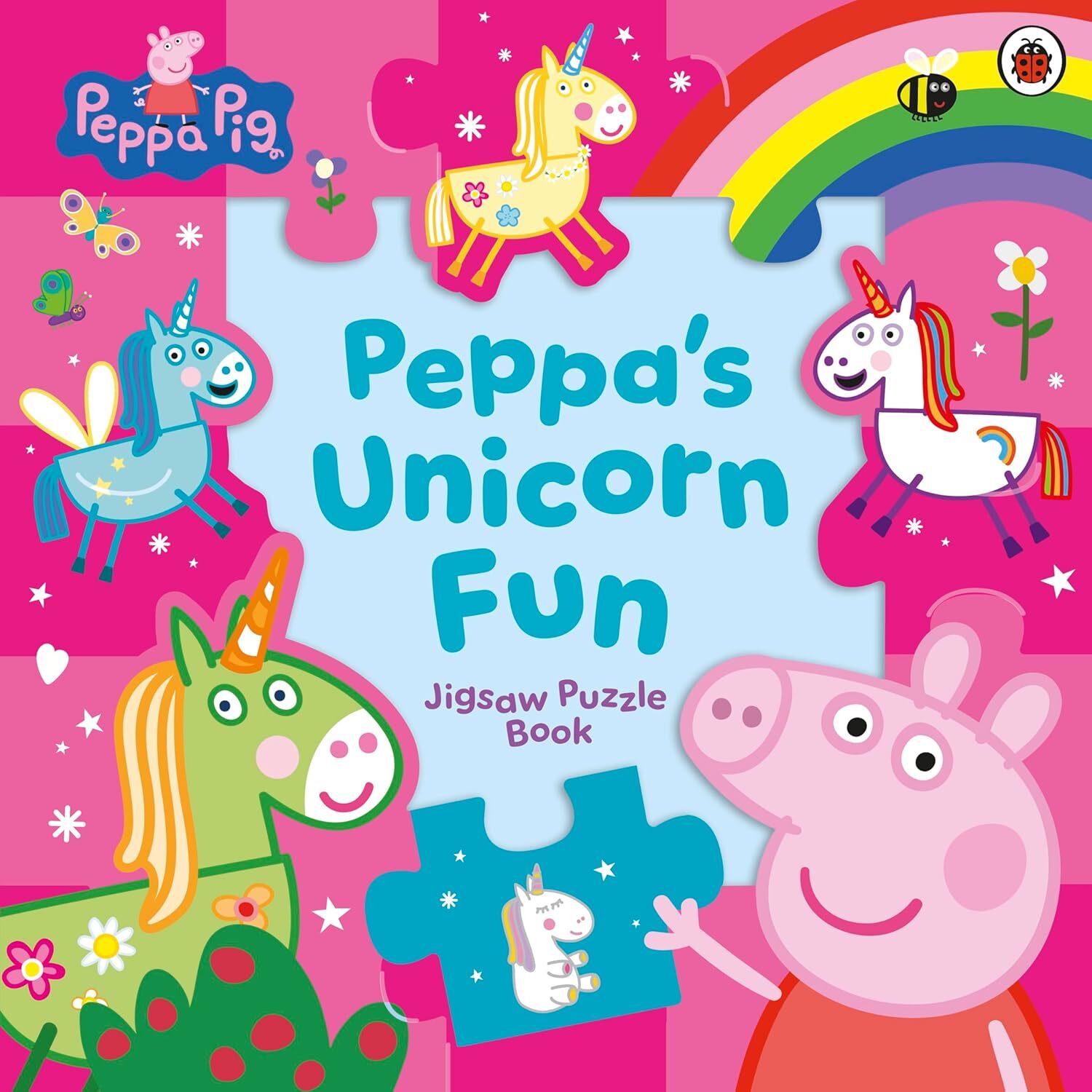 01_ Peppa Pig Peppas Unicorn Fun Jigsaw Puzzle Book