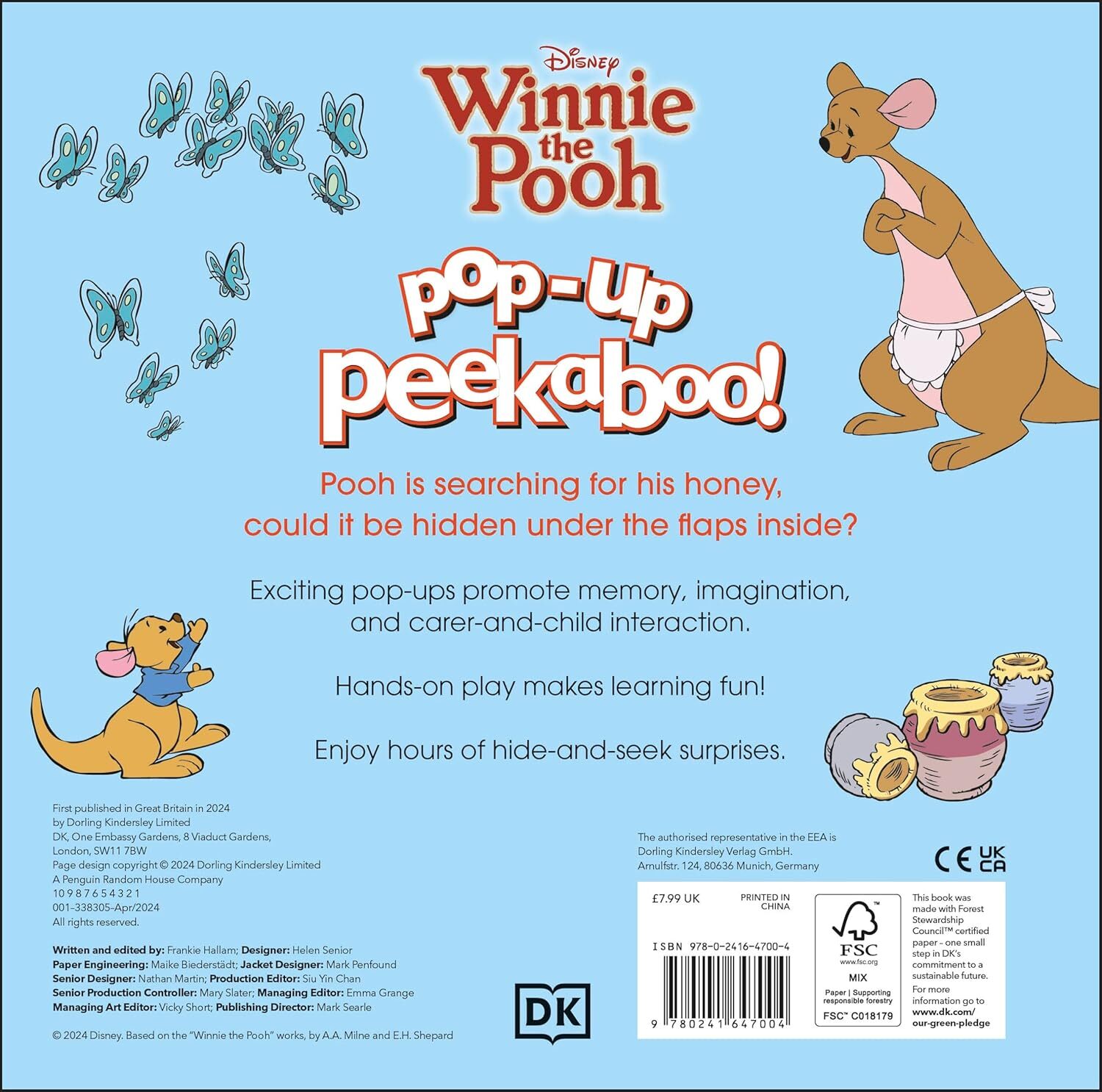 02_Pop-Up Peekaboo! Disney Winnie the Pooh