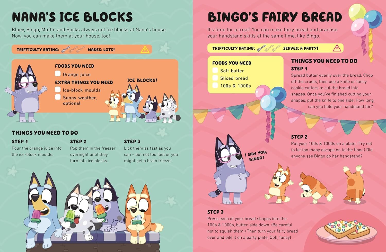 04_Bluey Bluey and Bingo's Fancy Restaurant Cookbook