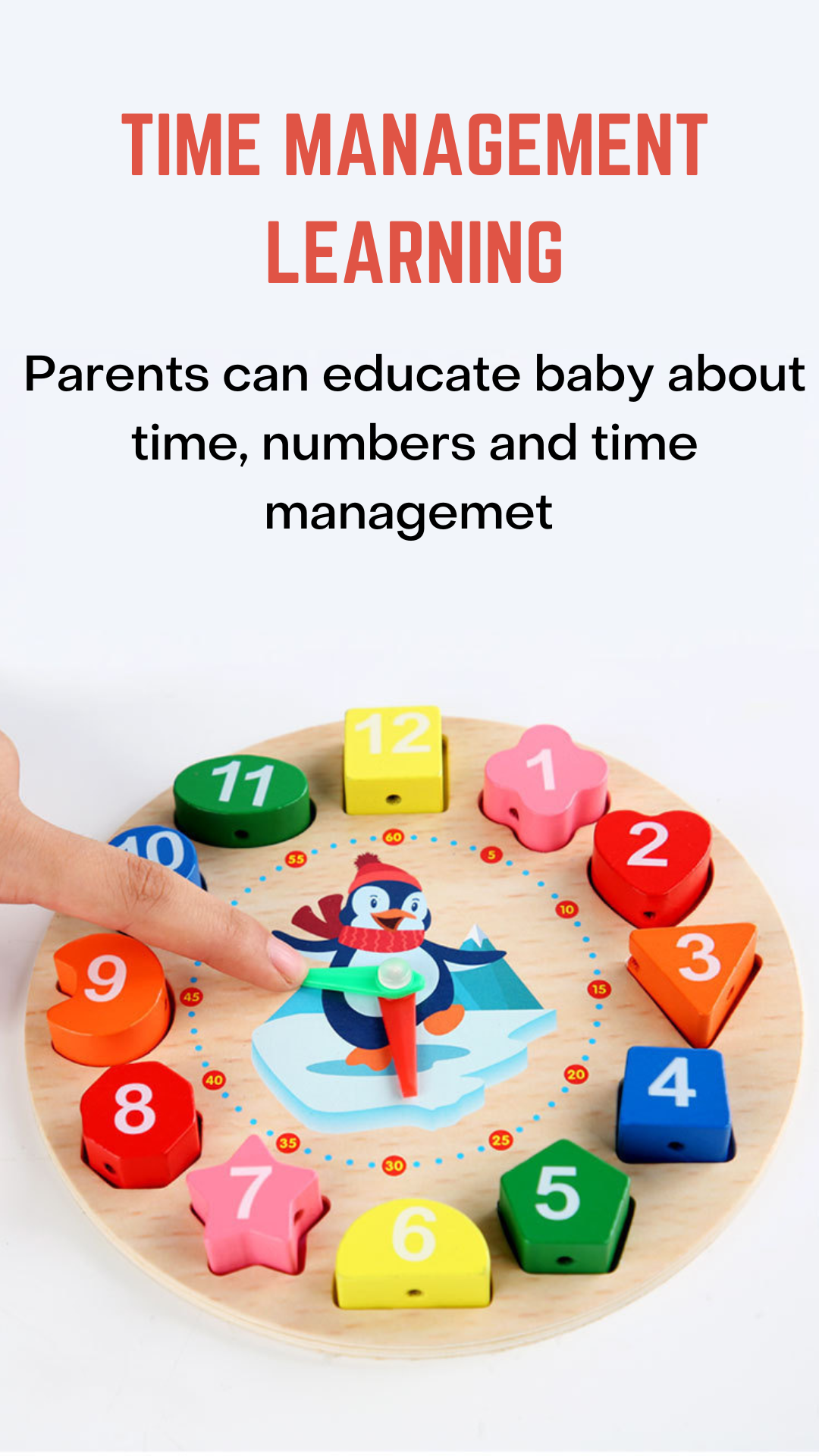 Educational Wooden Toys - Clock Banner3