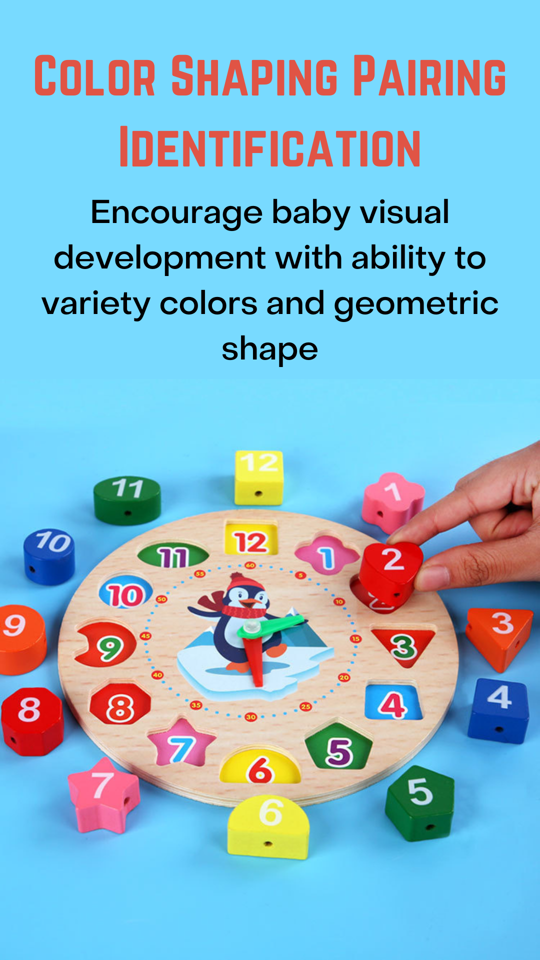 Educational Wooden Toys - Clock Banner4